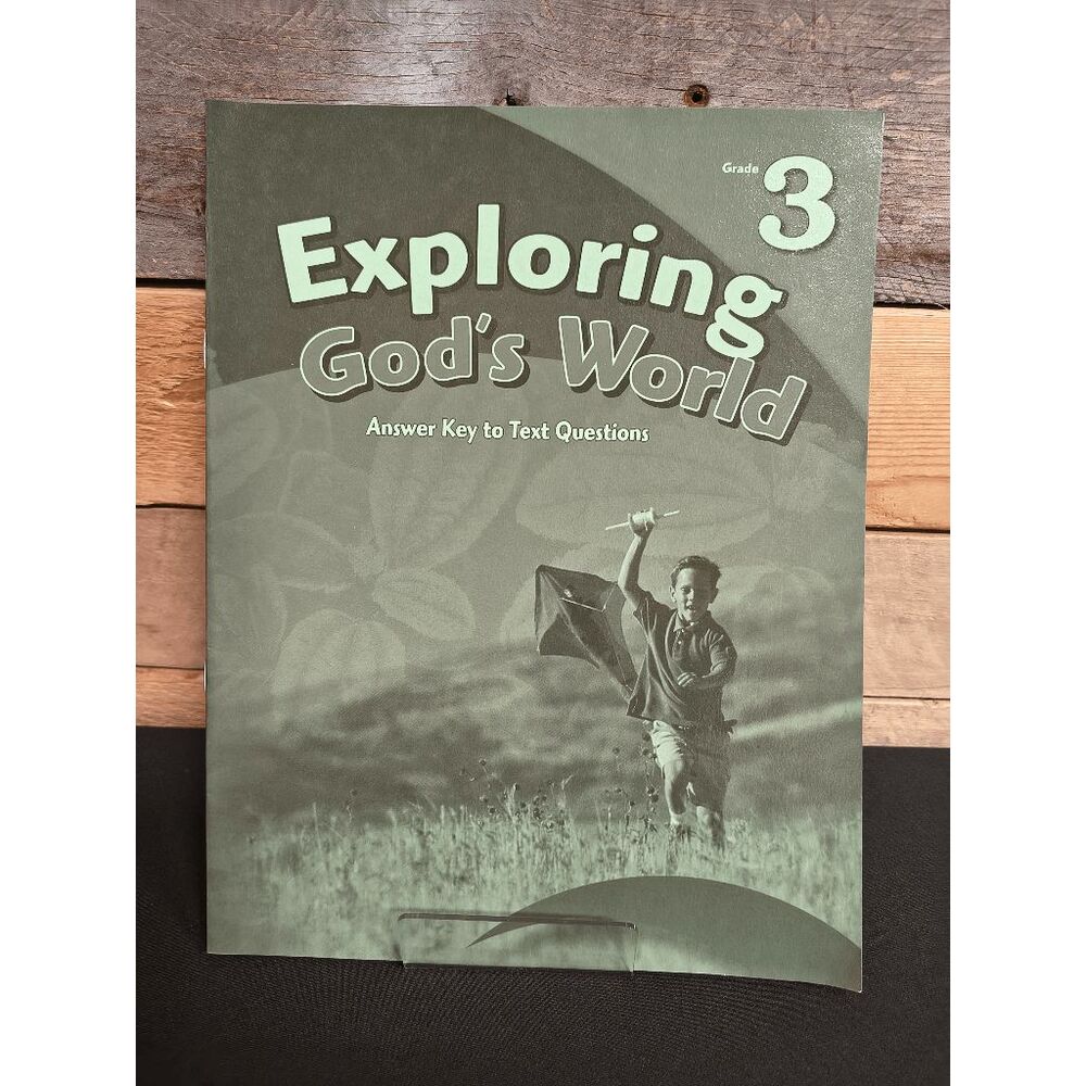 A Beka Exploring God's World Grade 3 Answer Key to Text Questions 10575905